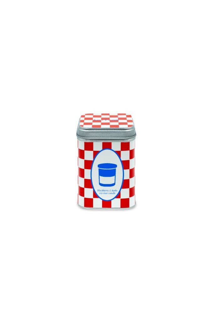 Tin Candle | Blackberry + Herb
