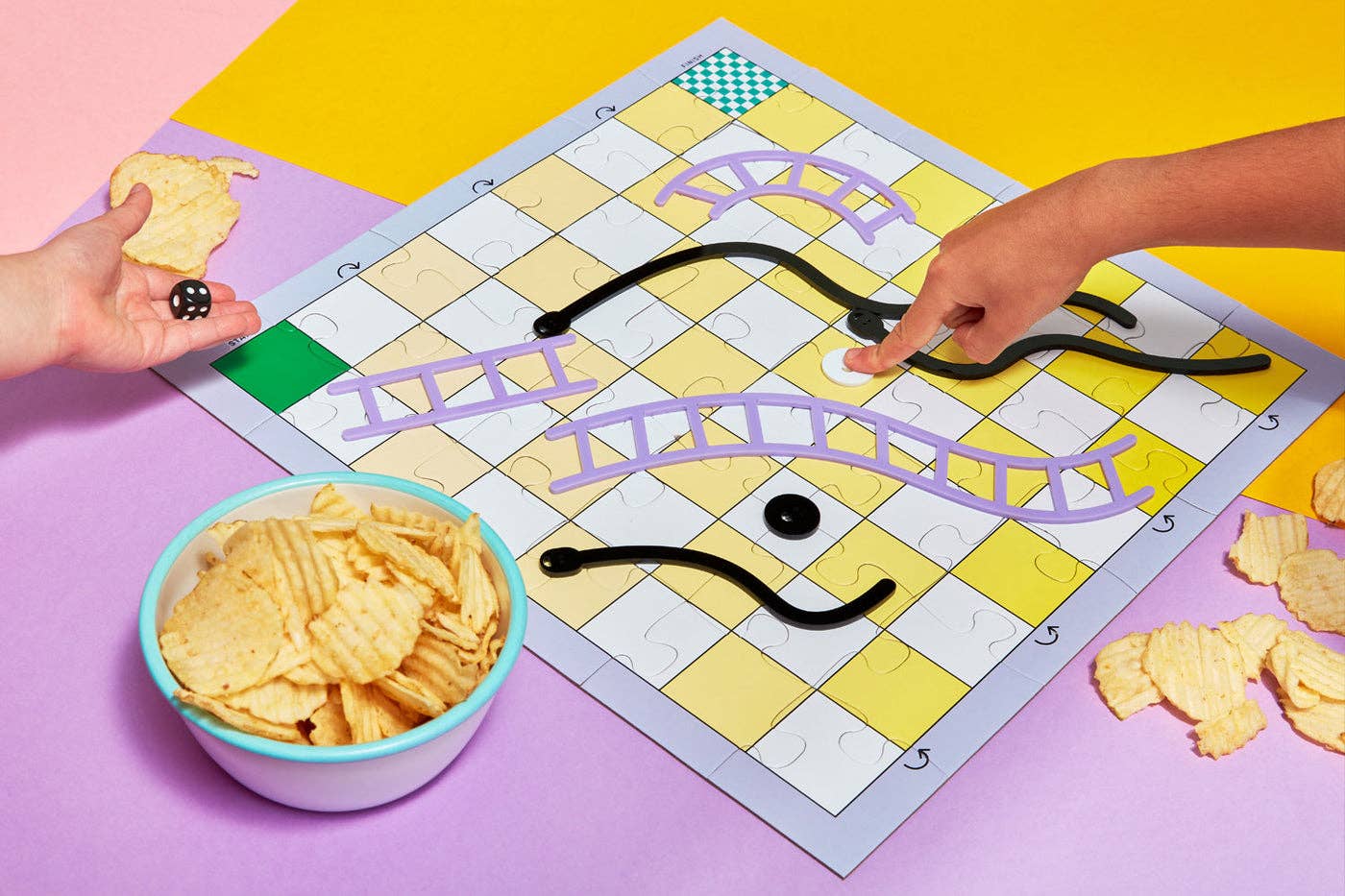 3 in 1 Game Set | Chess, Checkers, Snakes & Ladders