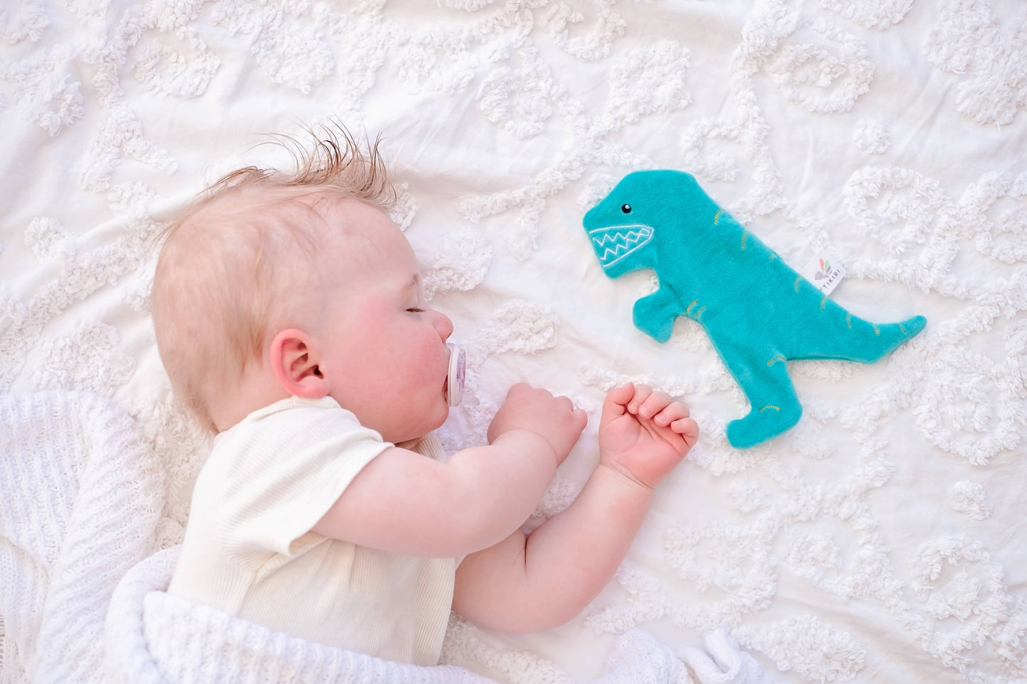 T-Rex Organic Fabric Crinkle Toy