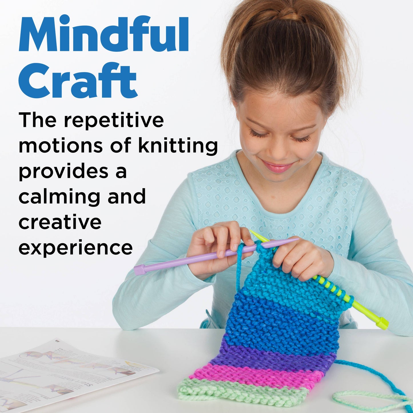 Learn to Knit A Pocket Scarf | Craft Kit