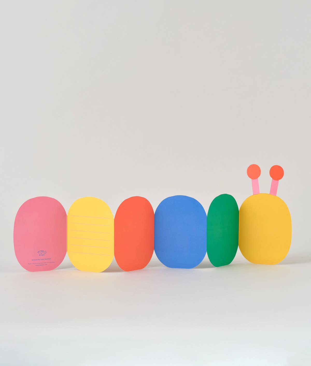 Caterpillar Fold Out Birthday Card