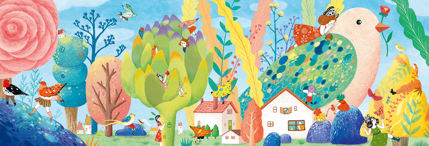 Miss Birdy 350pc Gallery Jigsaw Puzzle & Poster