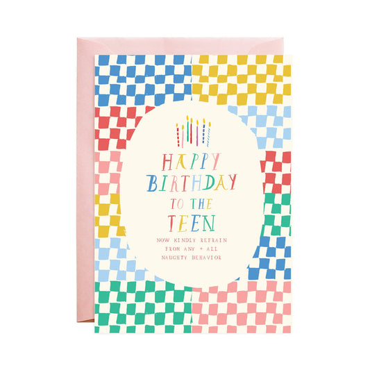 Too Cool for Cake? - Teen Birthday Greeting Card