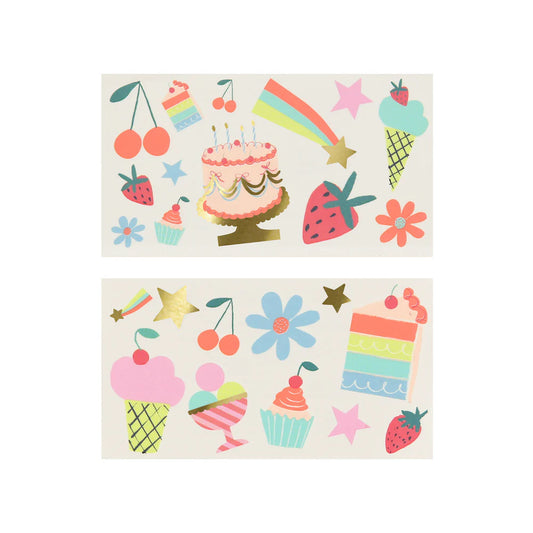 Birthday Tempory Tattoos