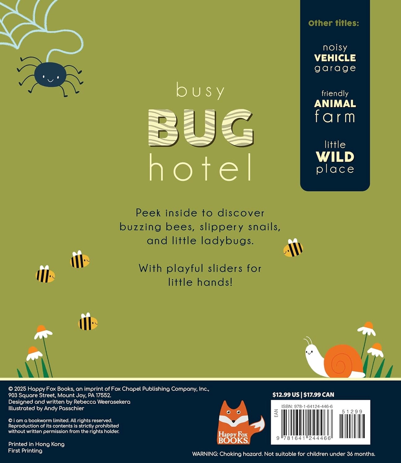 Busy Bug Hotel | Board Book