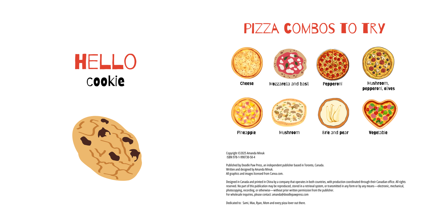 Hello Pizza! | Baby's First Pizza Book