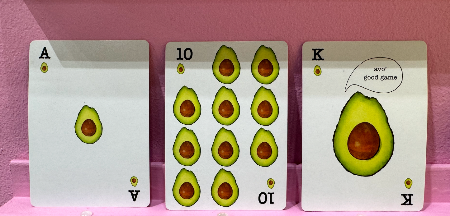Funny Foods | Illustrated Playing Cards