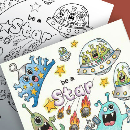Super Silly Monsters Coloring & Activity Book
