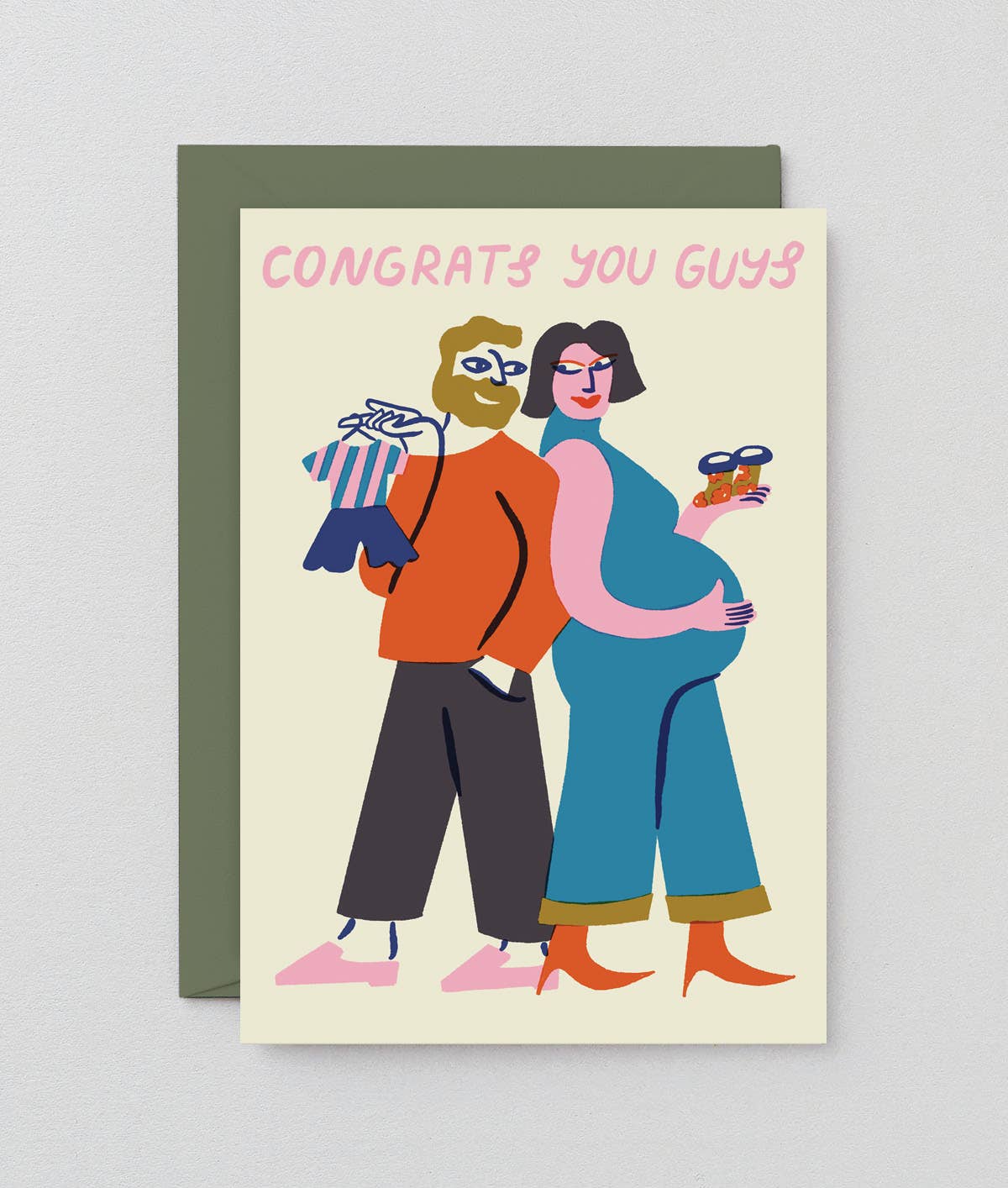 Congrats You Guys Greeting Card