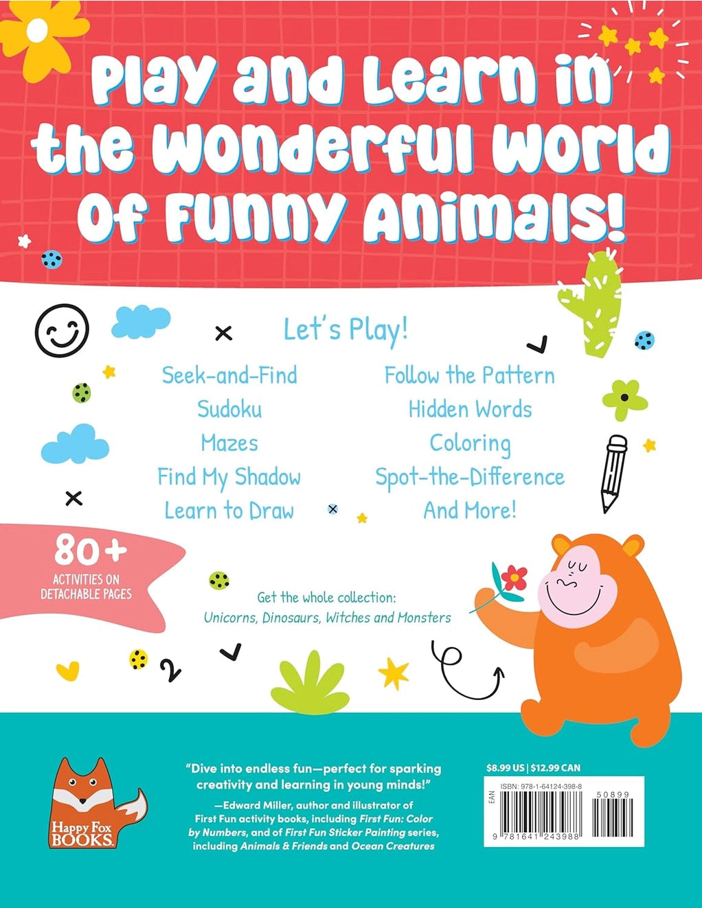 Funny Animals Activity Book