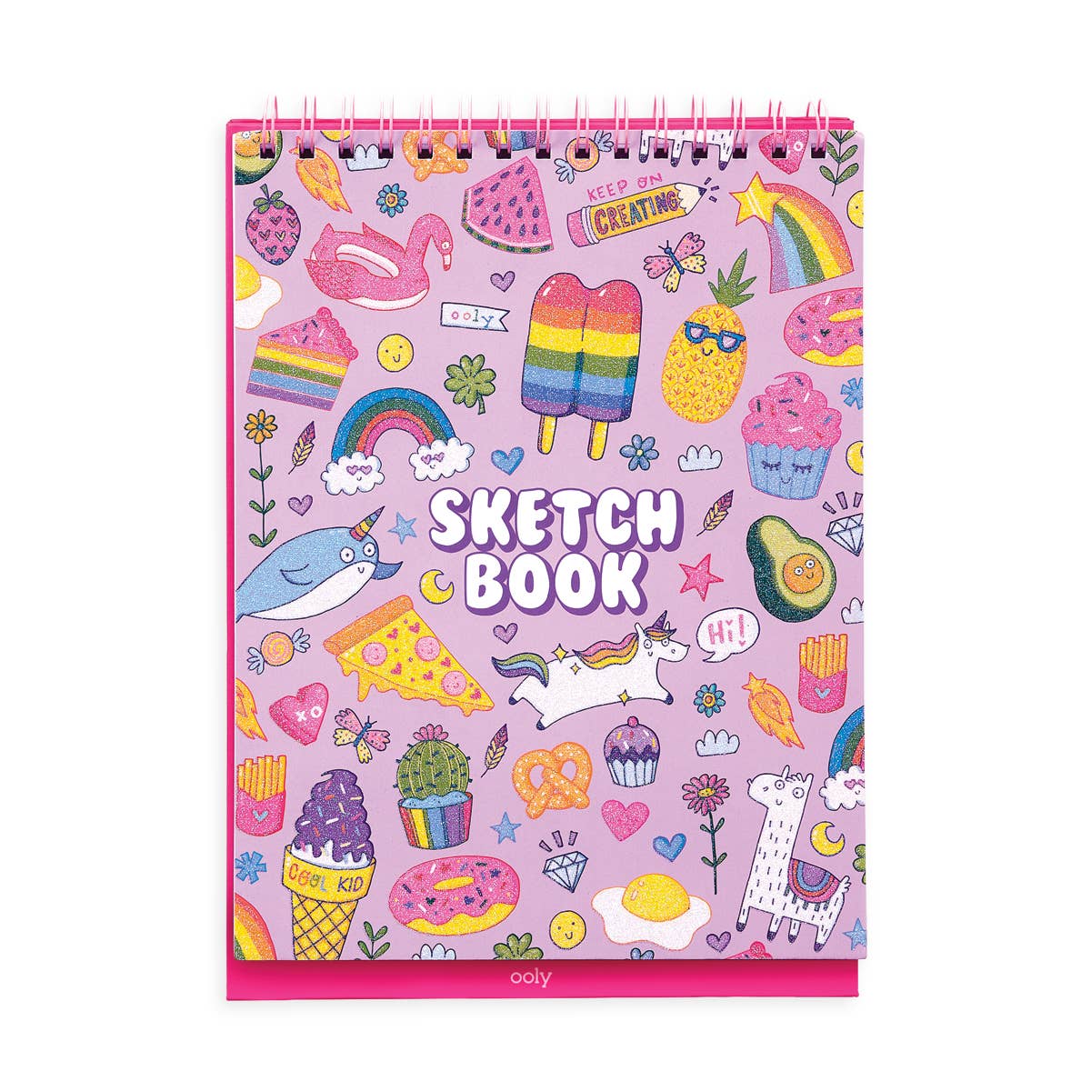 Standing Sketchbook | Cute Doodle World