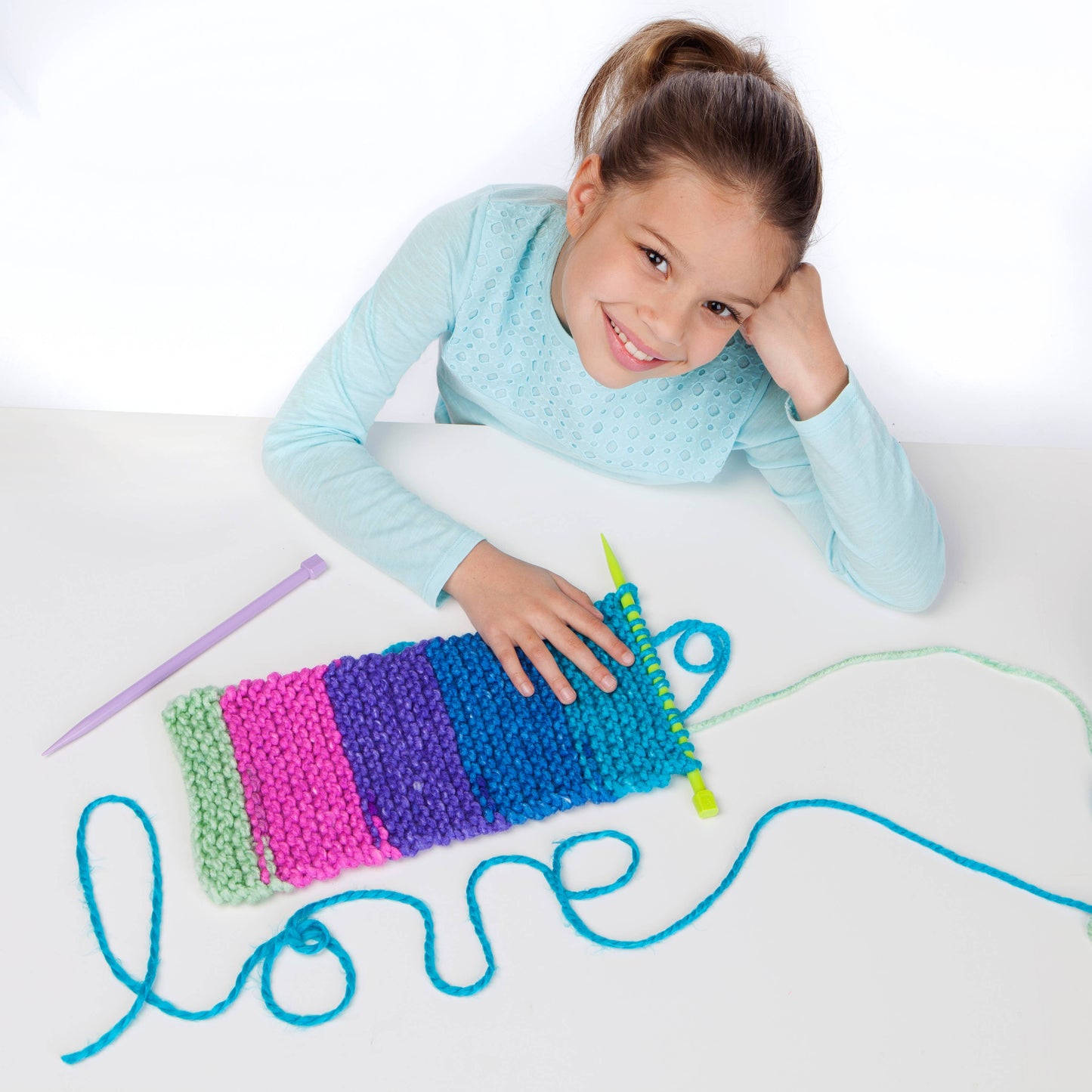 Learn to Knit A Pocket Scarf | Craft Kit