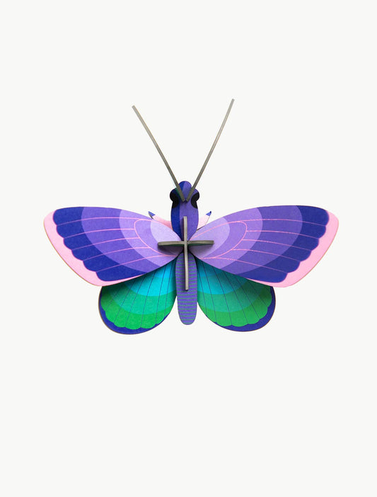 Blue Copper Butterfly Wall Art