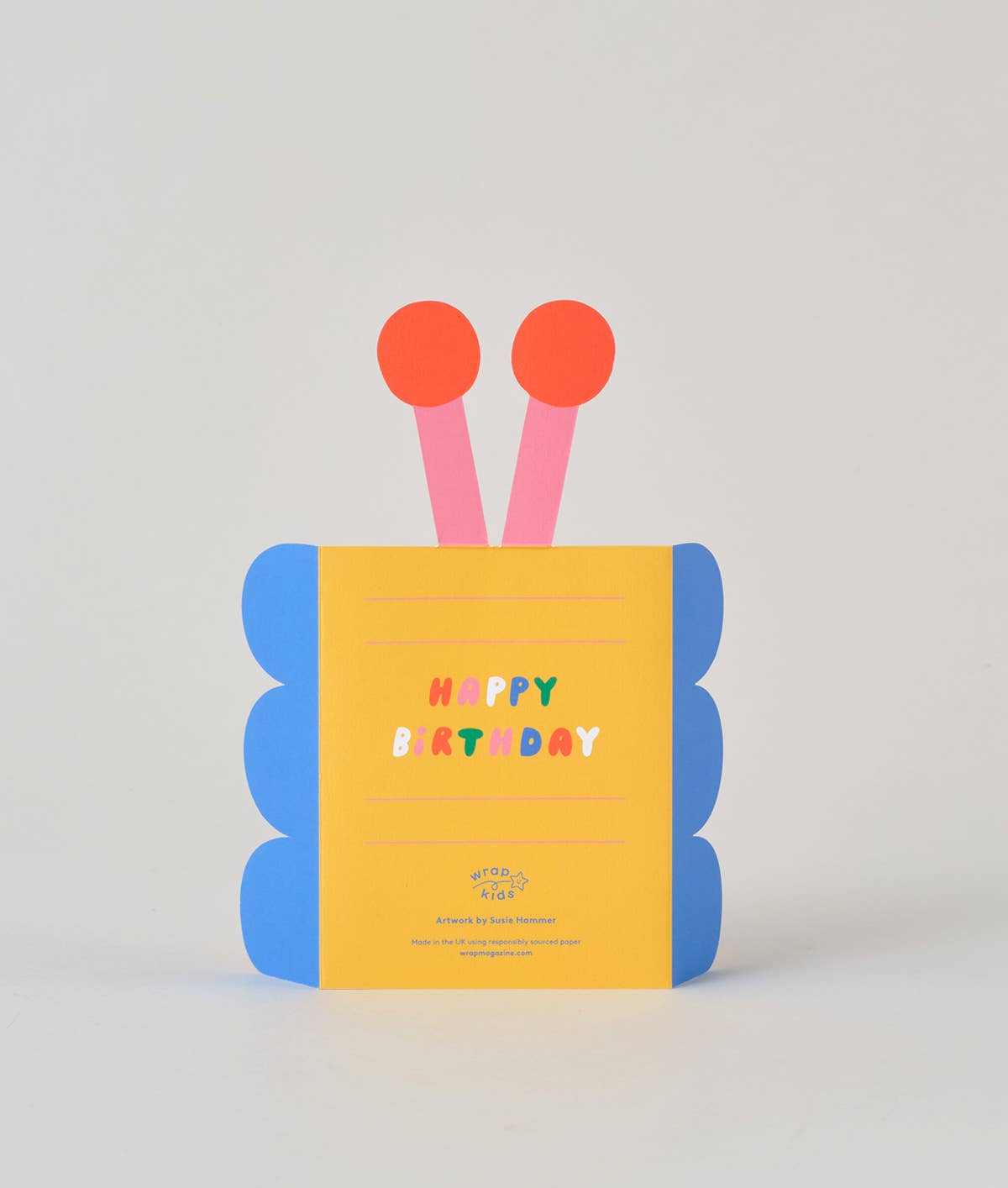 Butterfly Fold Out Birthday Card