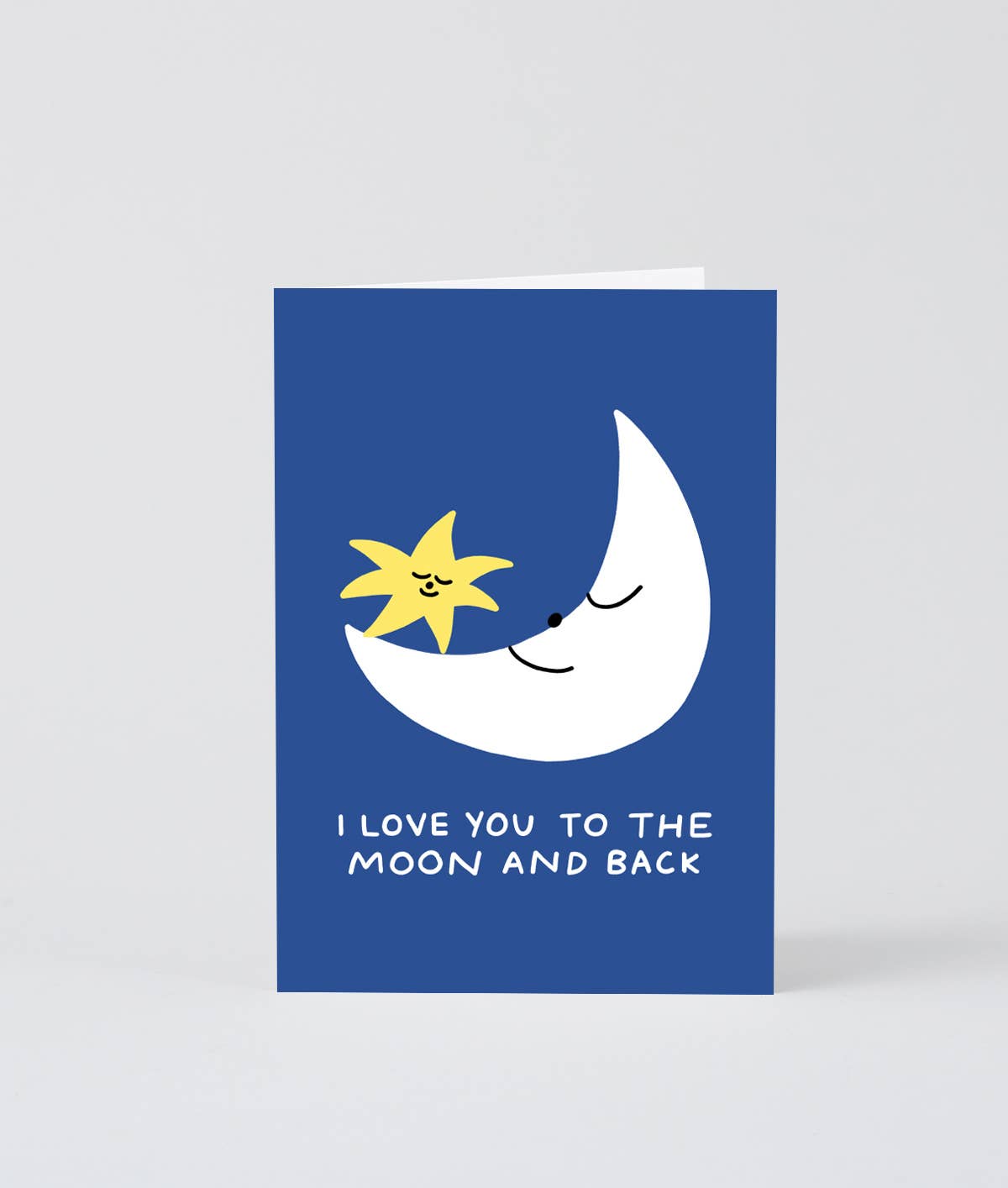 Love You To The Moon And Back Greeting Card