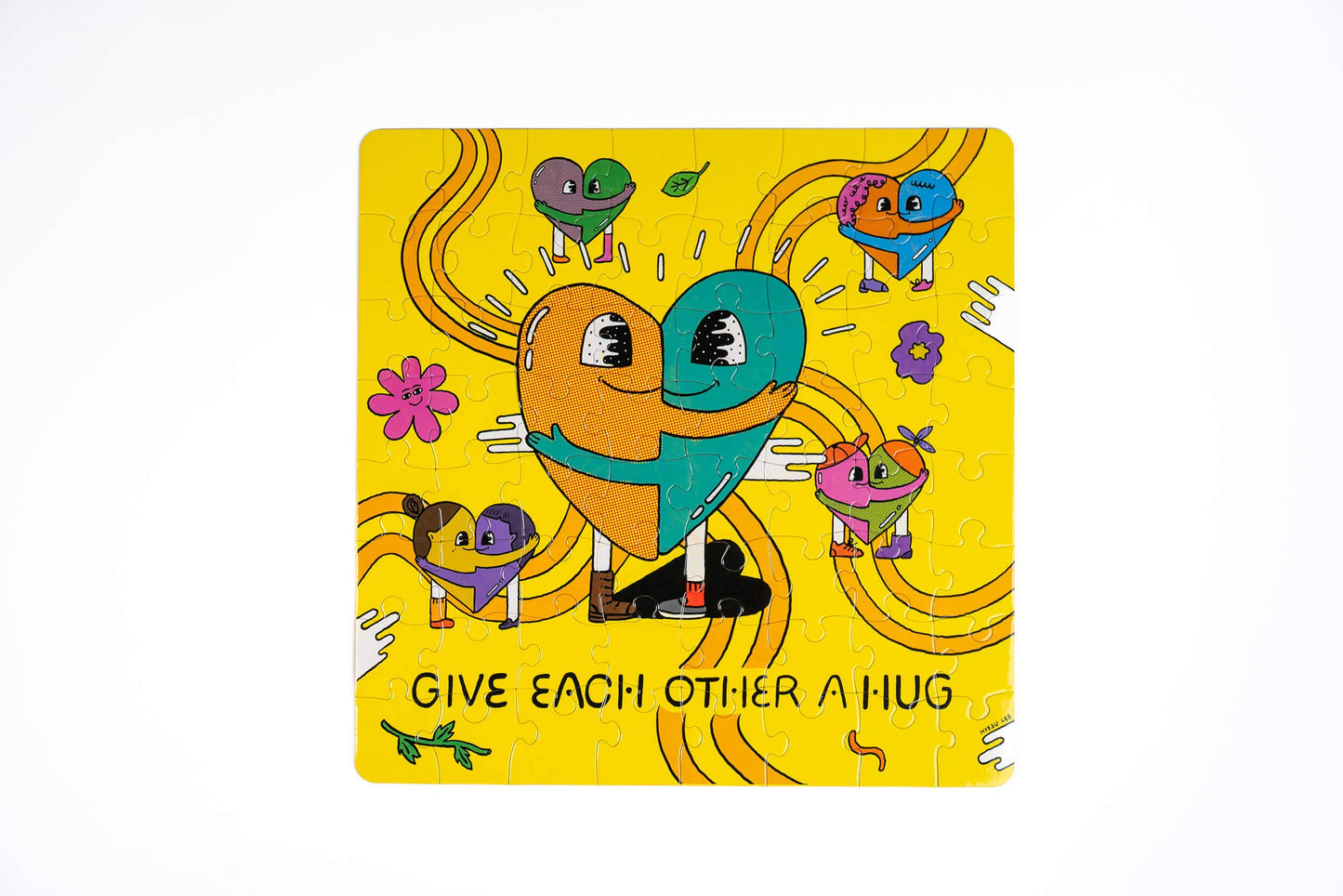 Hug it Out! Puzzle - 64 pieces