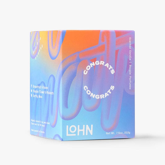 Congrats Candle | Grapefruit & Neroli