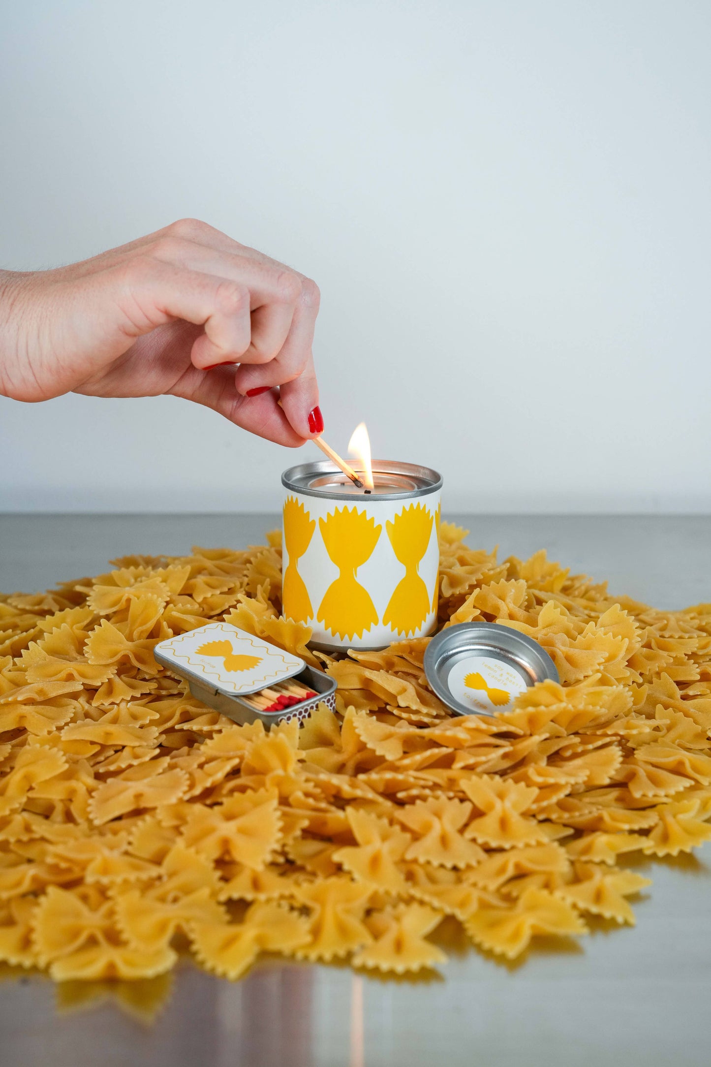 Petite Tin Candle | Lemon + Basil