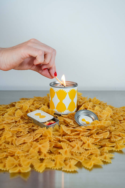 Petite Tin Candle | Lemon + Basil