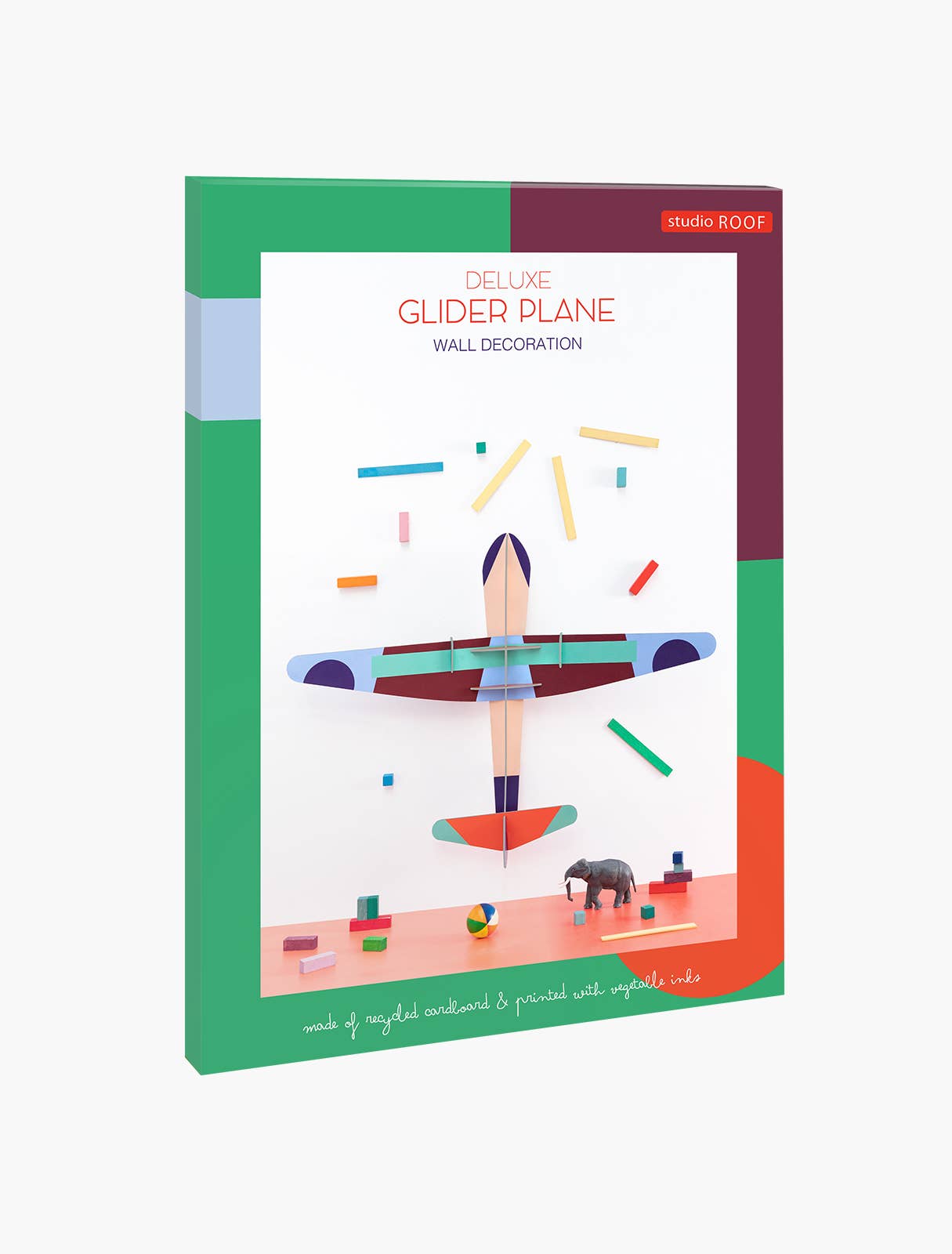 Deluxe Glider Plane Wall Art