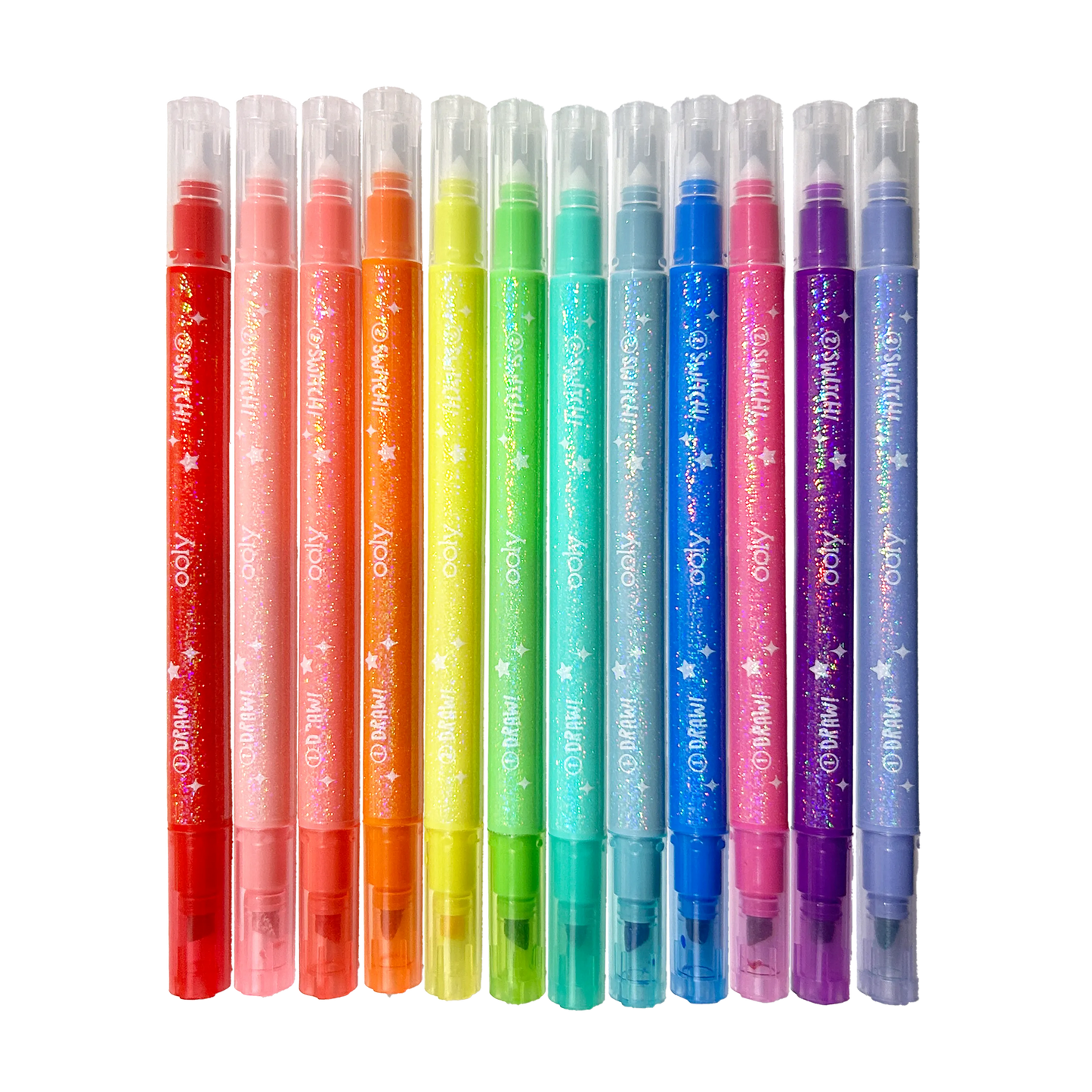 Switch-Eroo Sparkle | Glittery Color Changing Markers