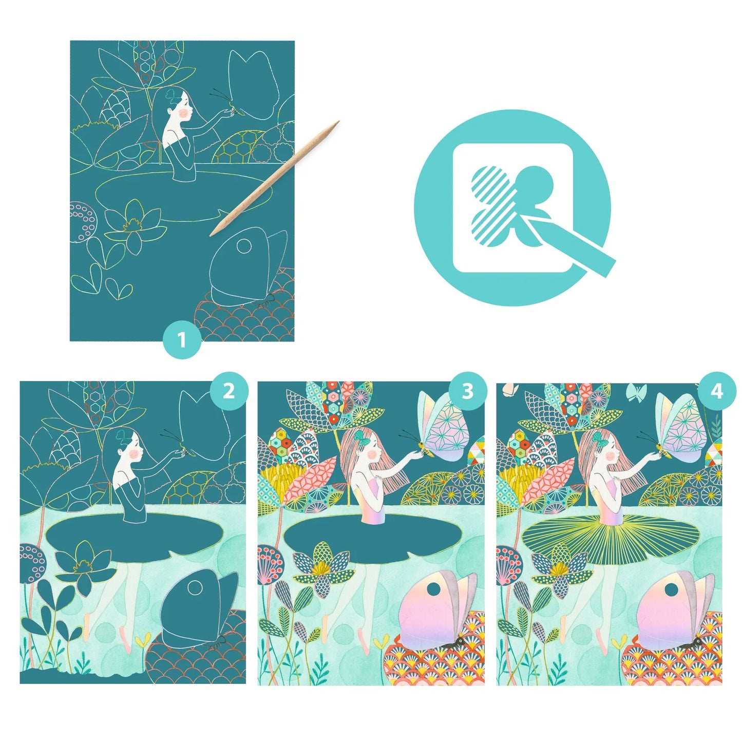 The Pond Scratch Cards Activity
