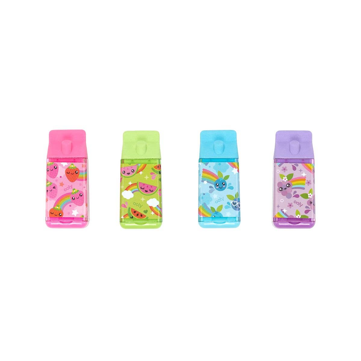 Lil' Juicy Box Scented Eraser + Sharpener
