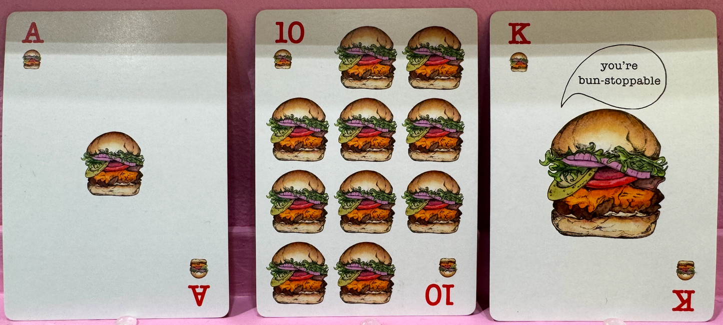 Funny Foods | Illustrated Playing Cards