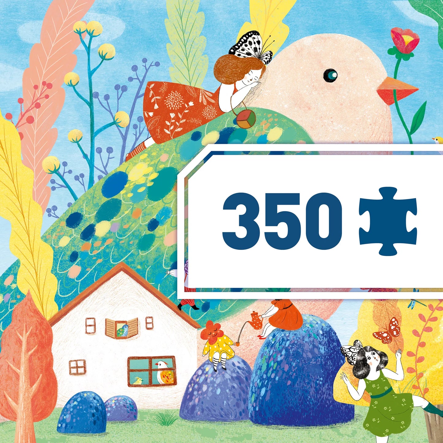 Miss Birdy 350pc Gallery Jigsaw Puzzle & Poster