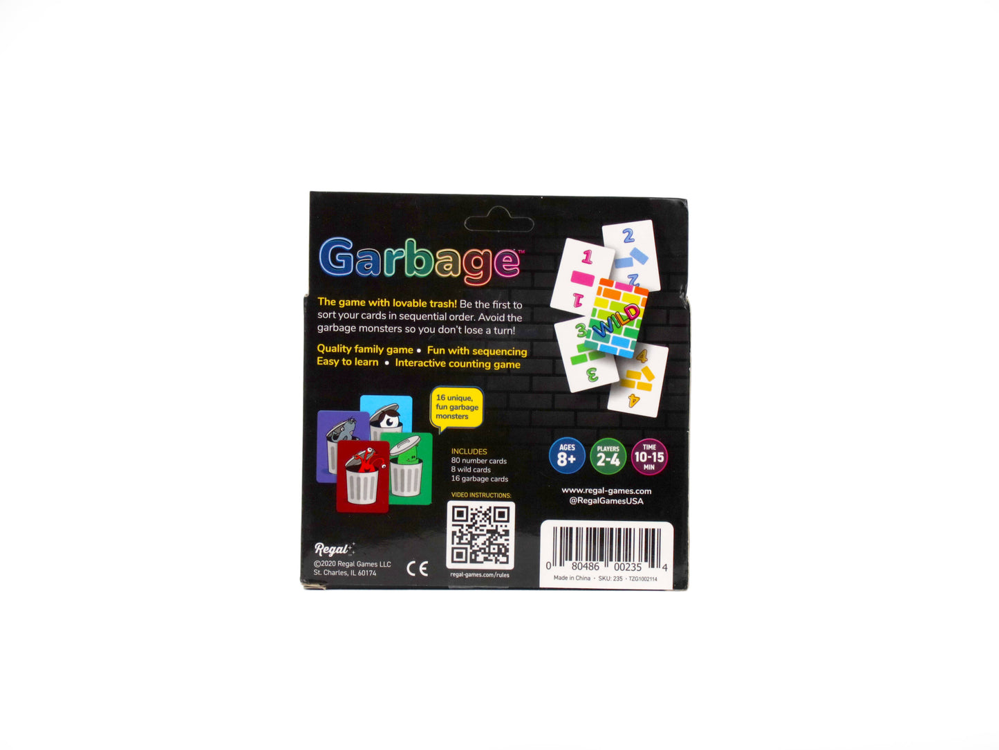 Garbage | Sequential Order Card Game