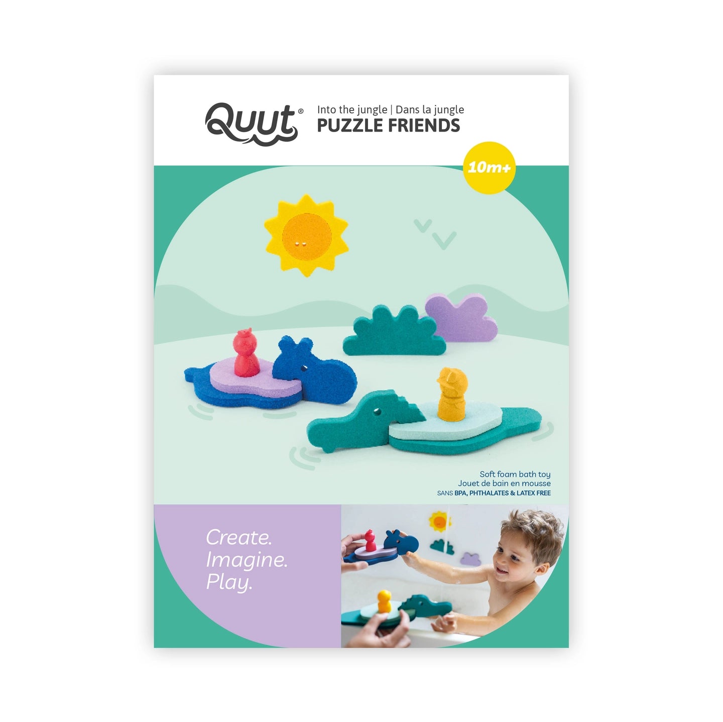 Bath Puzzle Friends | Jungle