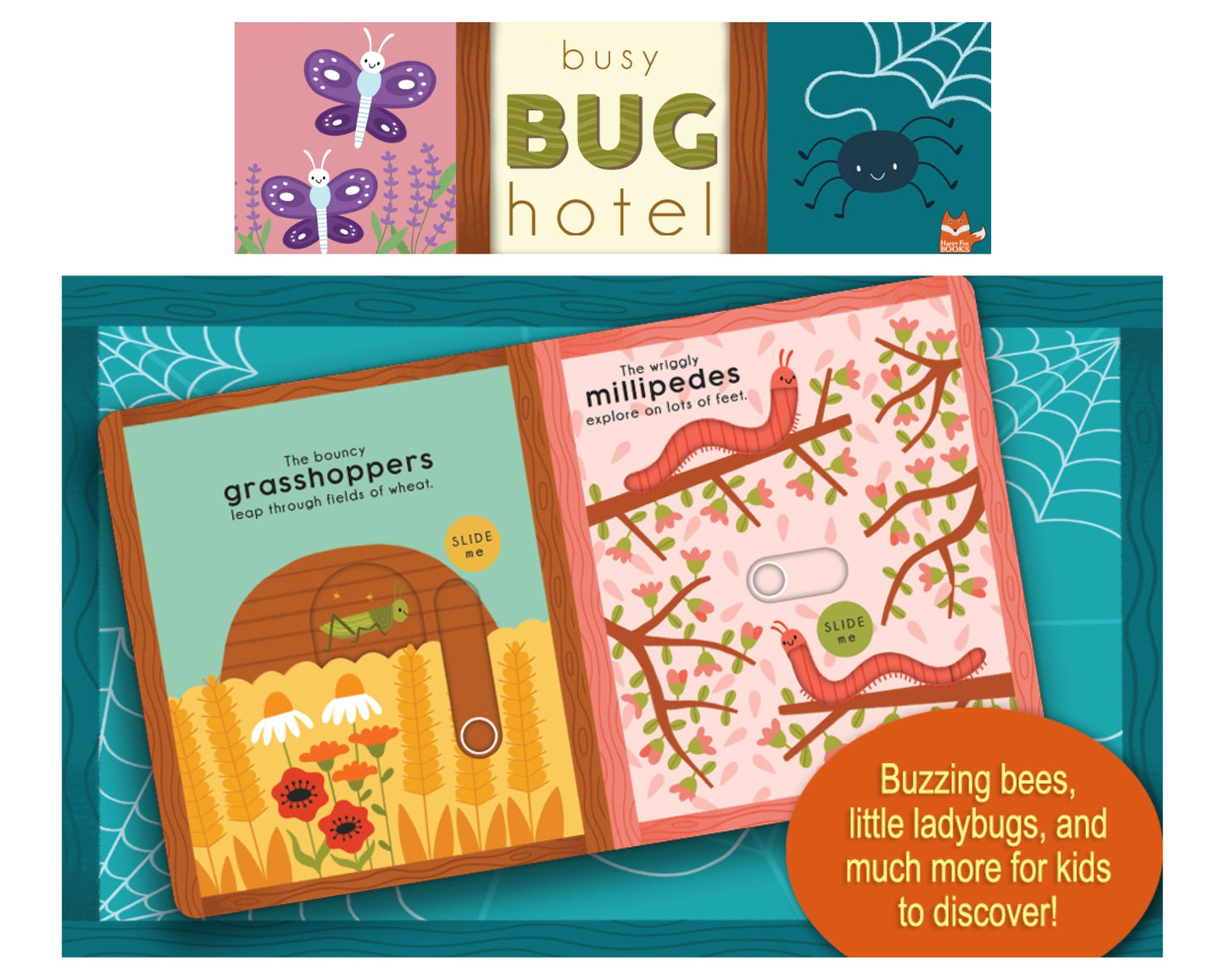 Busy Bug Hotel | Board Book