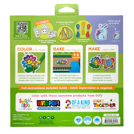 Shrink-its! Shrink Art Kit | Garden Pals
