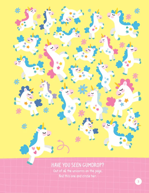 Unicorns Activity Book