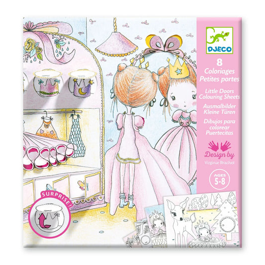 Pupi’s Little Doors Coloring