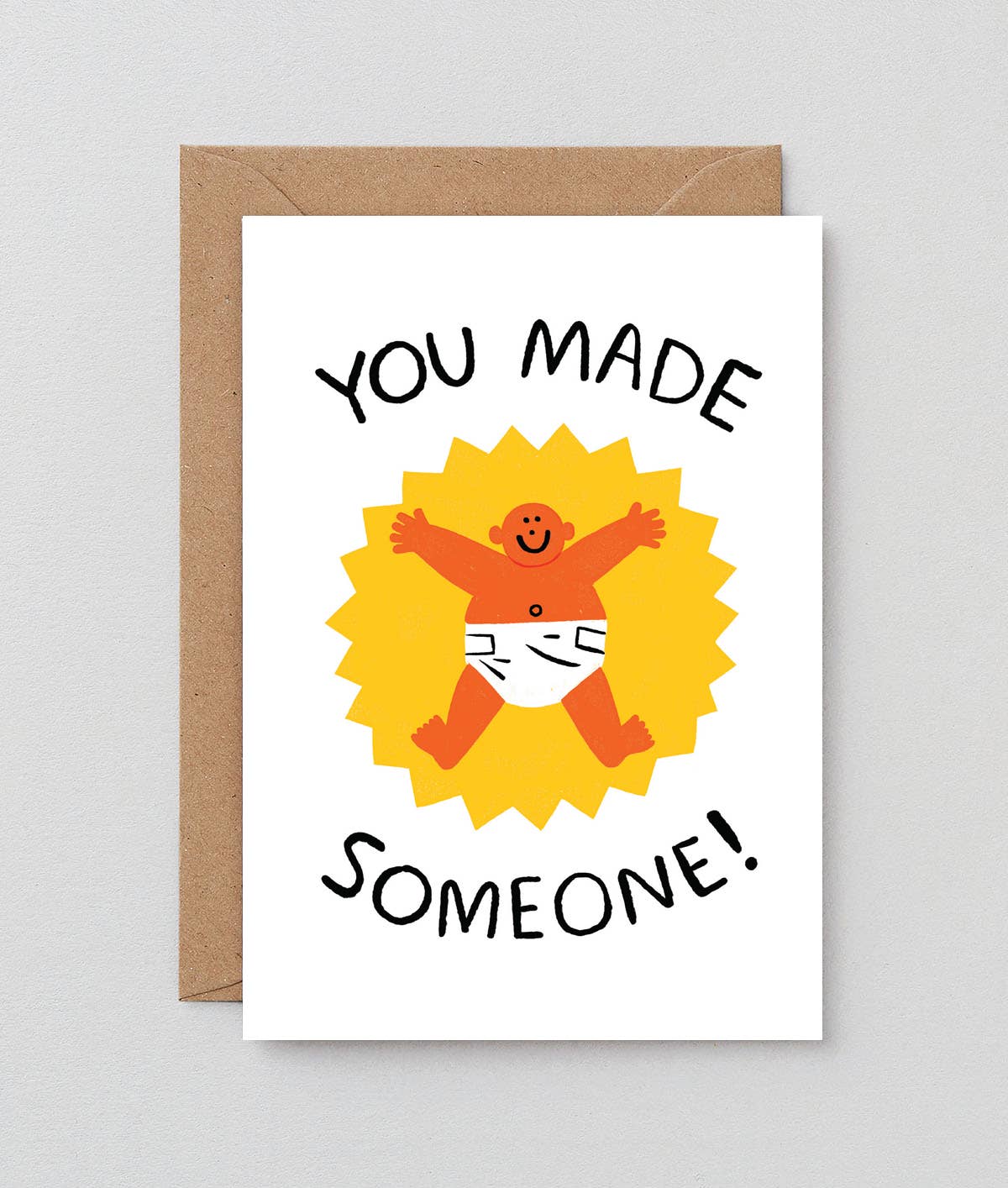 You Made Someone New Baby Card