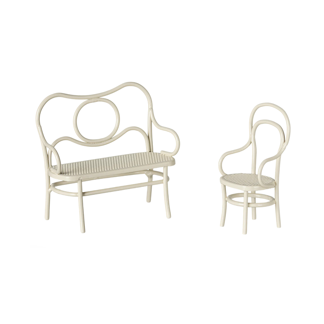 Small Mouse Cafe Set | Off White