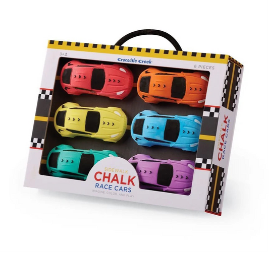 Race Car Sidewalk Chalk
