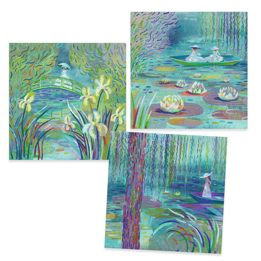 Inspired By Claude Monet Oil Pastel Art Kit