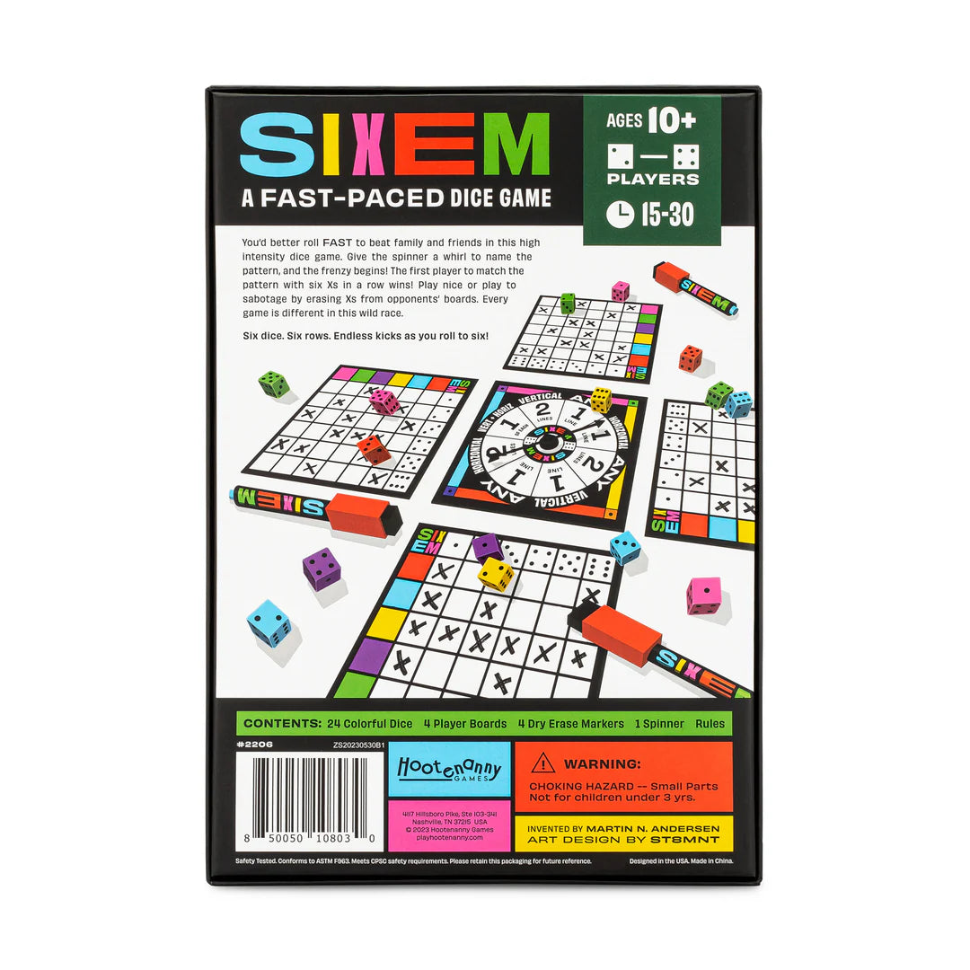SIXEM Board Game