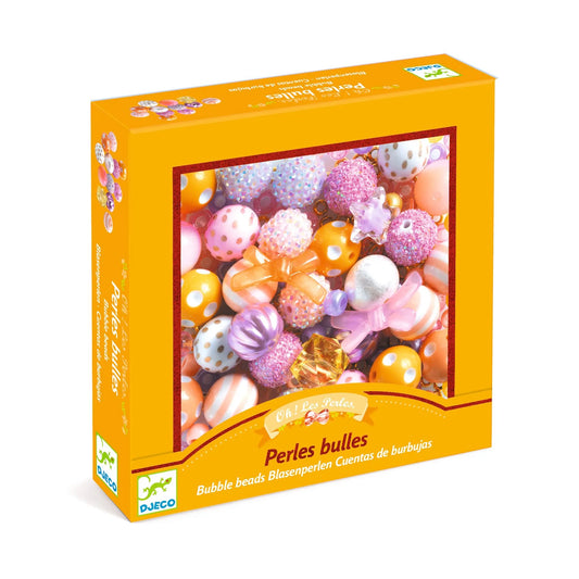 Bubble Beads Jewelry Kit | Gold Multicolor