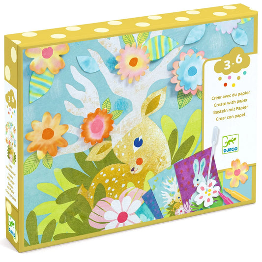 Sweet Animals Create With Paper Art Kit