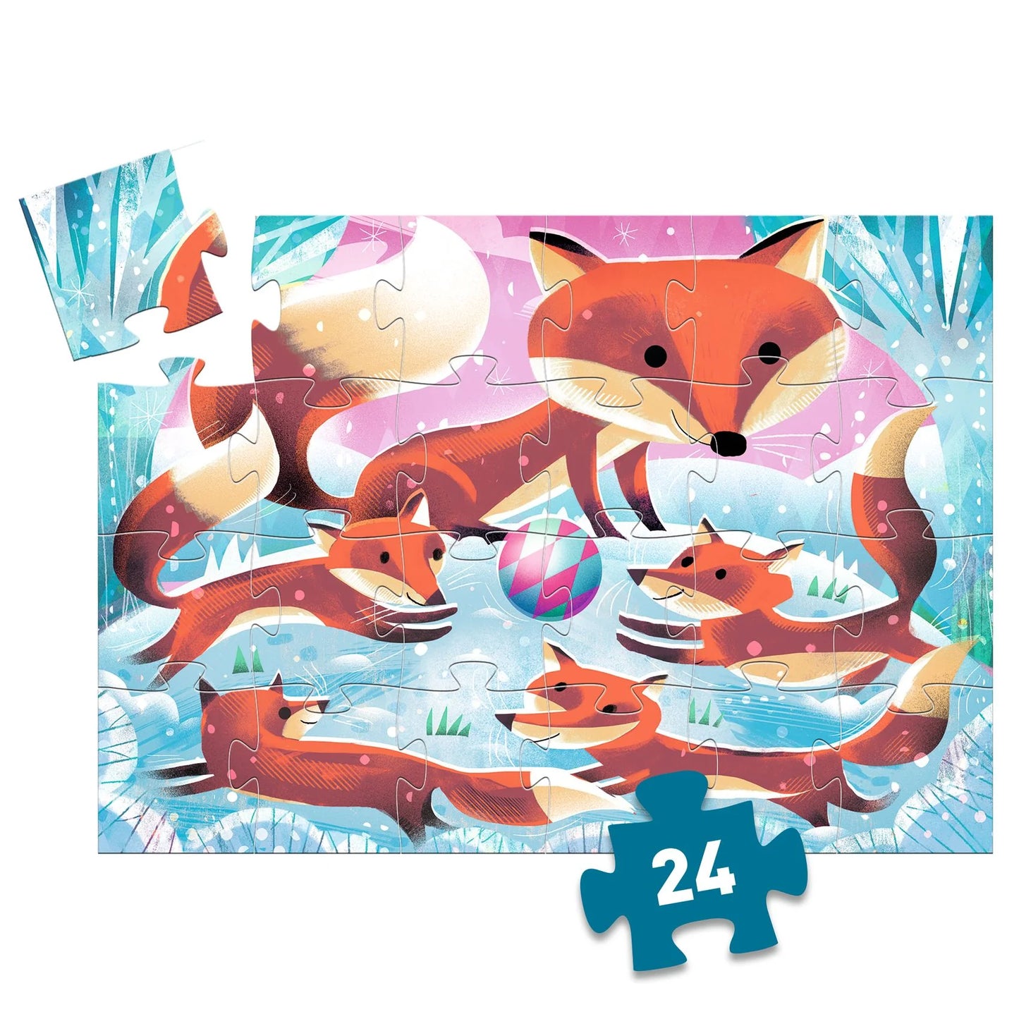 Ginger Little Fox | 24pc Jigsaw Puzzle