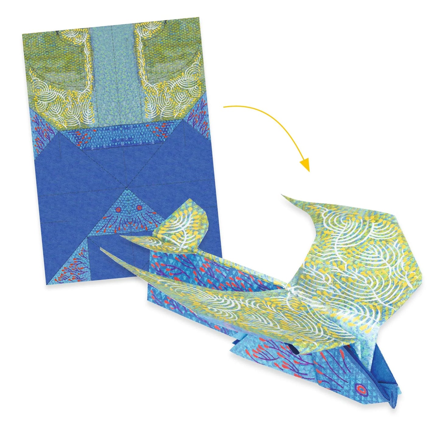 Wing Beat Origami Paper Craft Kit