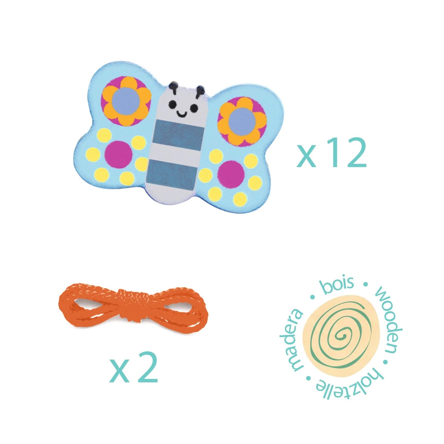 Filamum Wooden Bead Lacing Toy