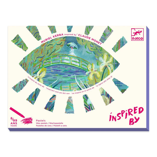 Inspired By Claude Monet Oil Pastel Art Kit