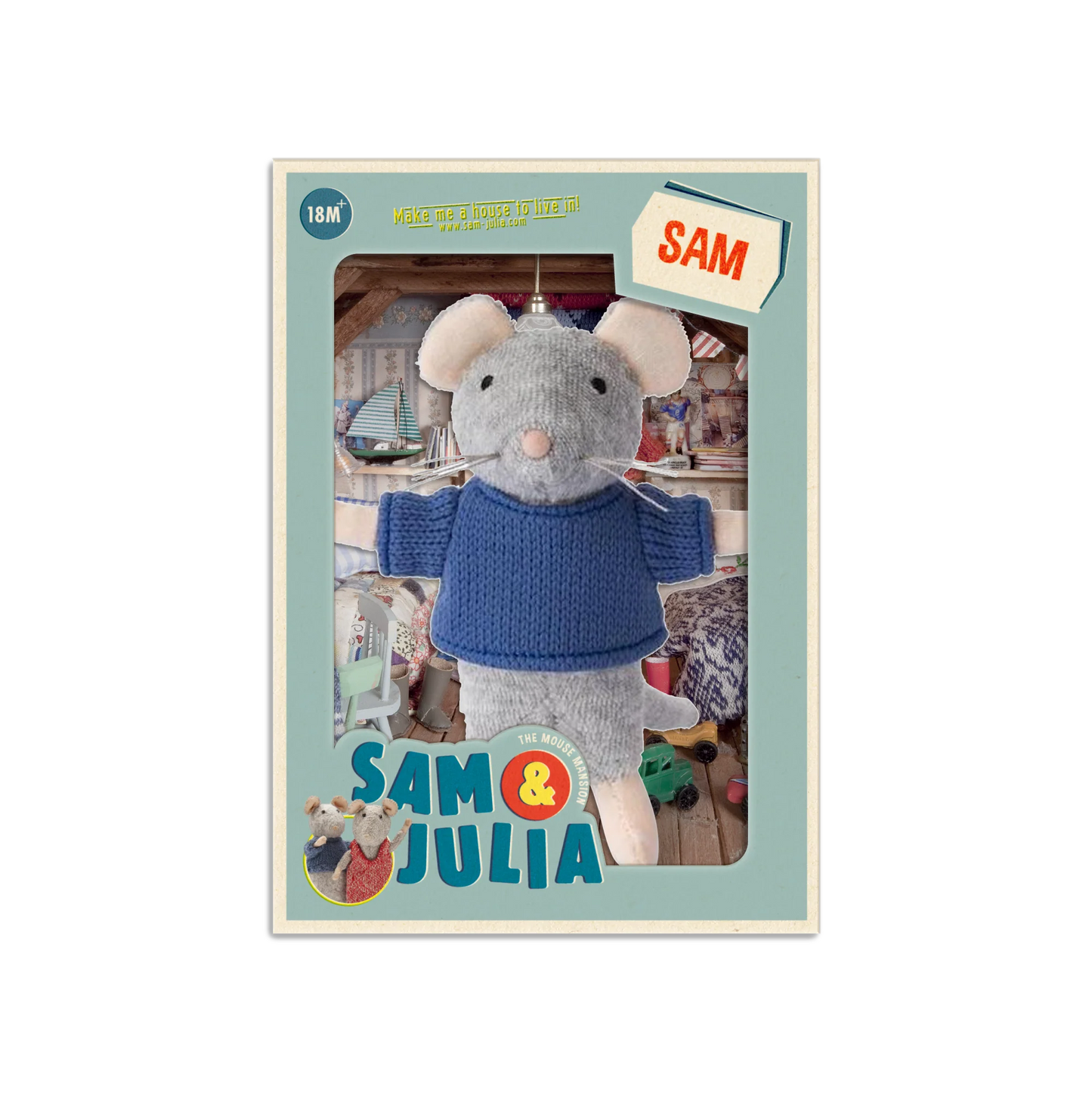 Plush Mouse | Sam