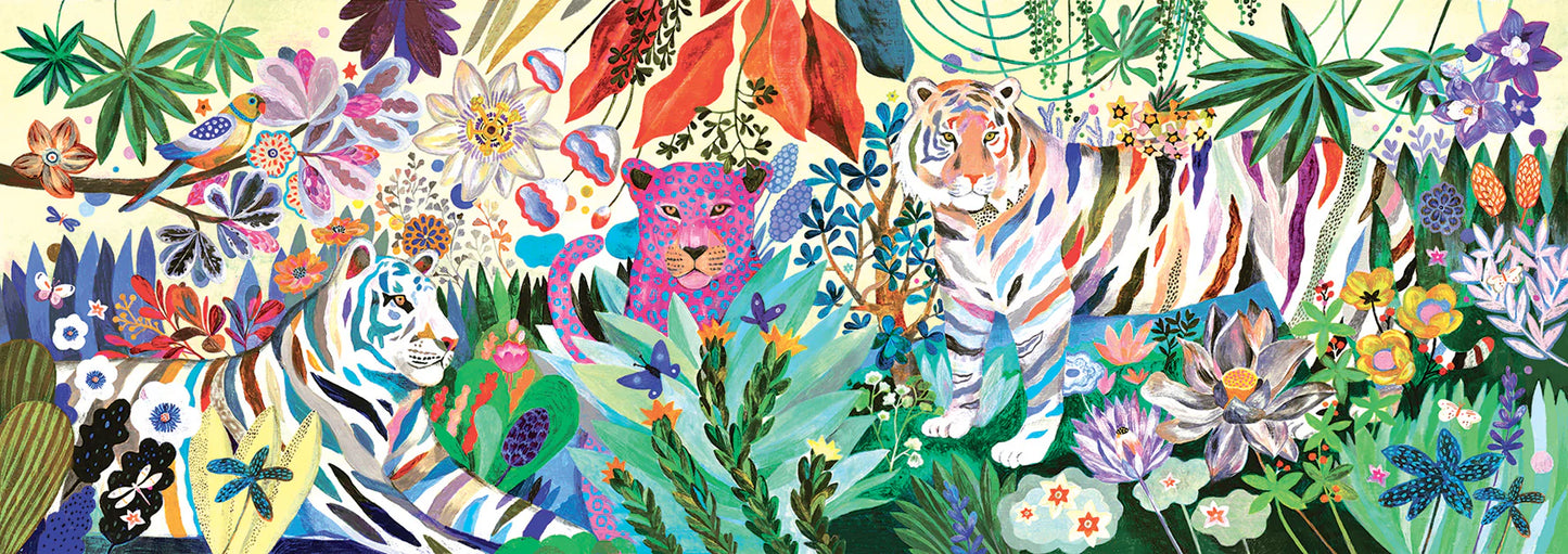 Rainbow Tigers | 1000 Piece Jigsaw Puzzle