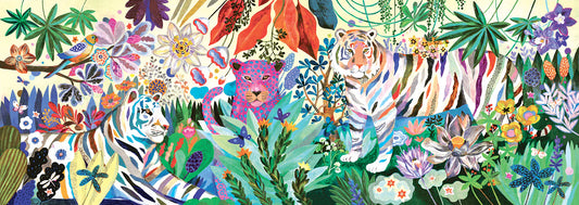 Rainbow Tigers | 1000 Piece Jigsaw Puzzle