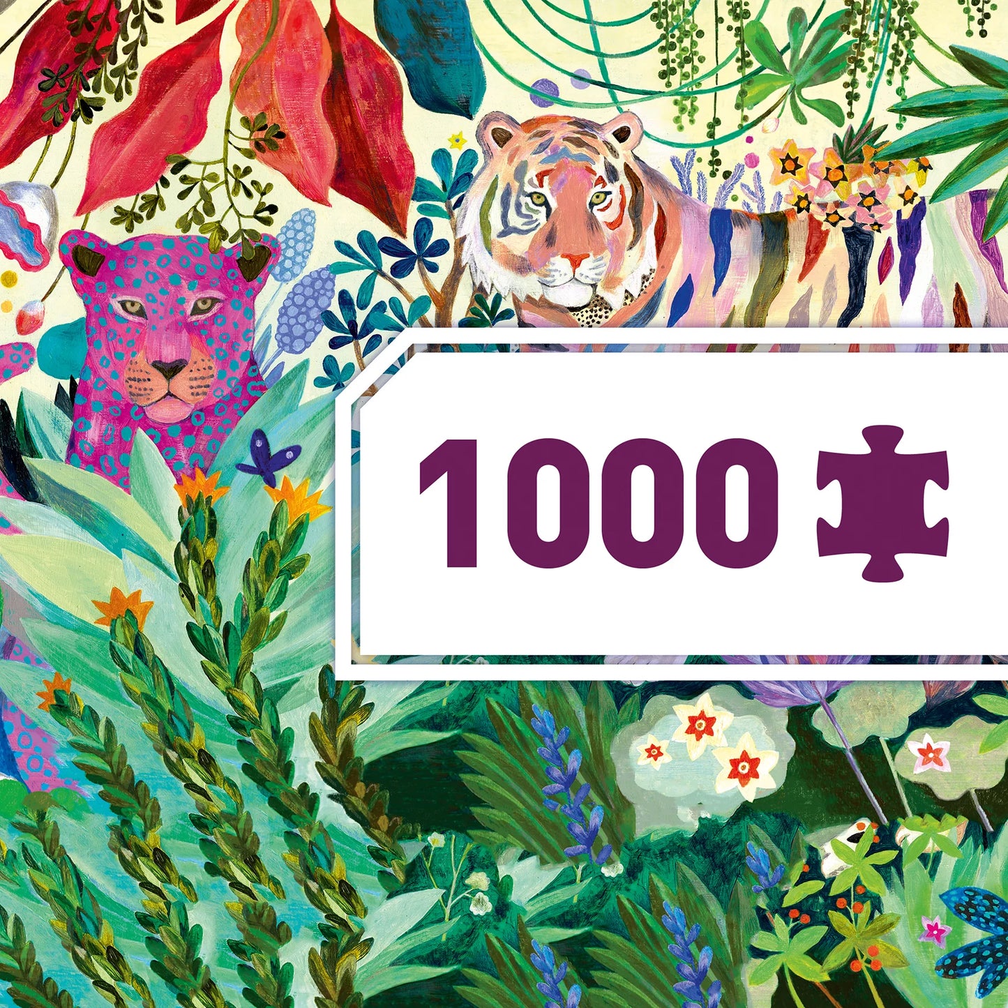 Rainbow Tigers | 1000 Piece Jigsaw Puzzle